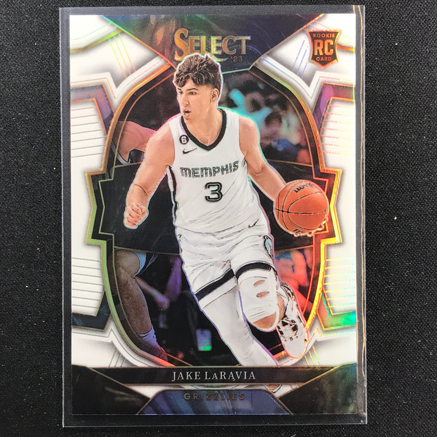 2022-23 Select Jake Laravia Concourse Rookie White /149 No 94
