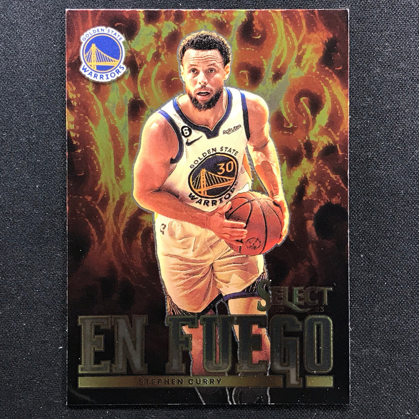 2022-23 Select Stephen Curry En Fuego Base No 3