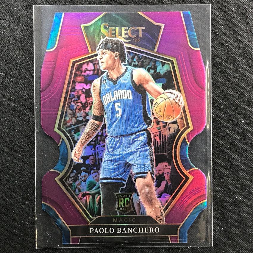 2022-23 Select Paolo Banchero Premier Level Rookie Purple Die-cut 72/99