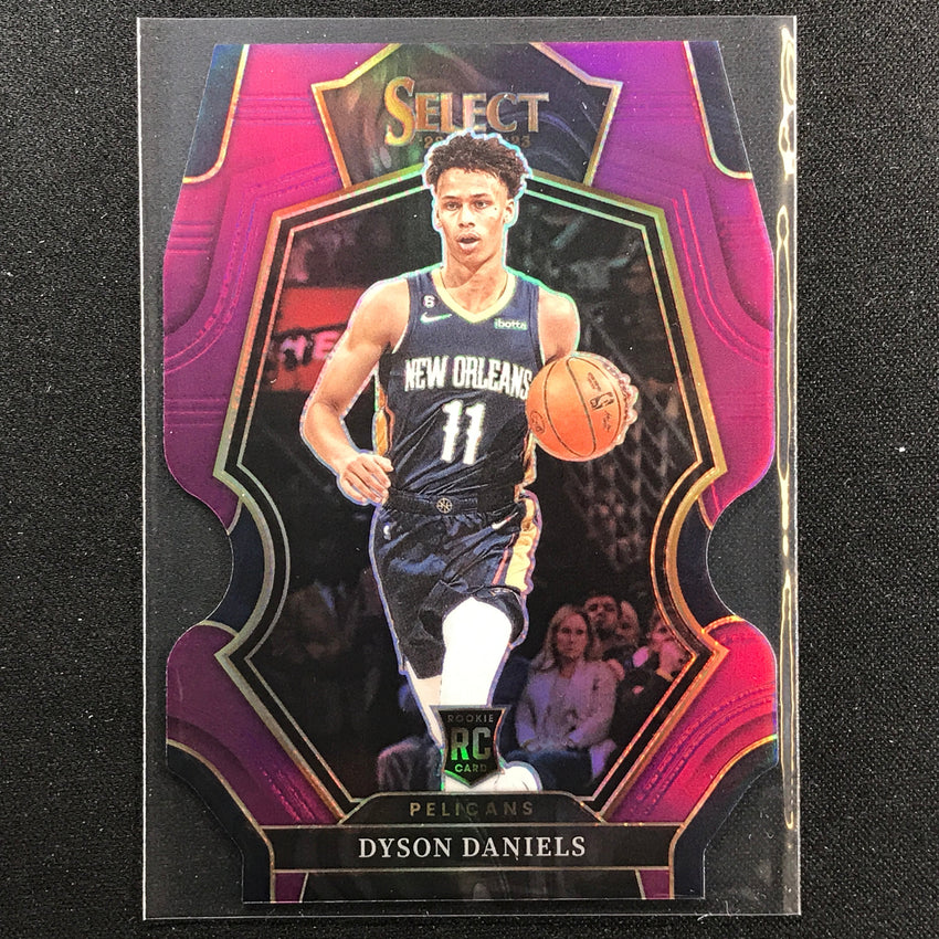 2022-23 Select Dyson Daniels Premier Level Rookie Purple Die-cut 88/99