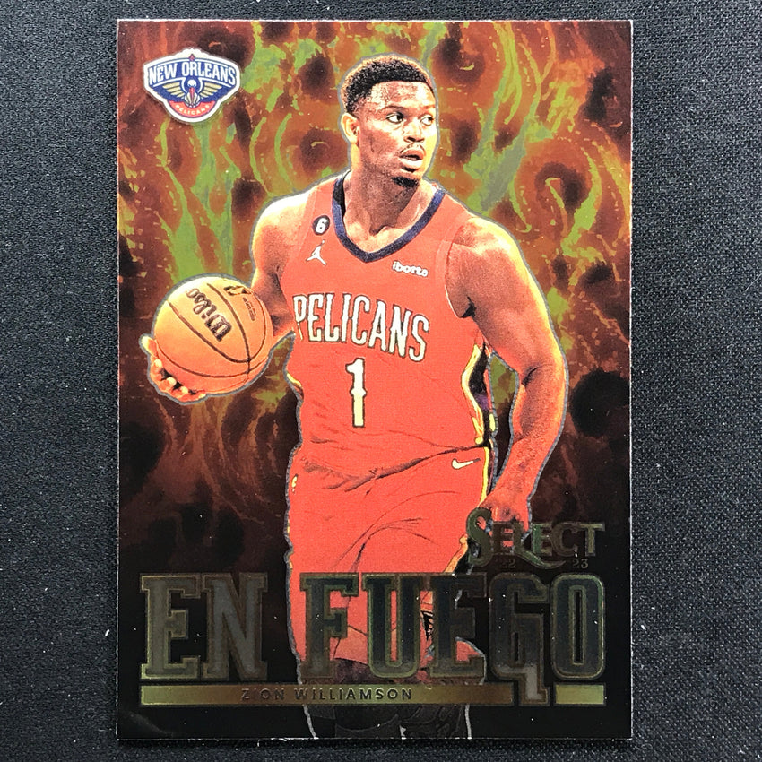 2022-23 Select Zion Williamson En Fuego Base No 4