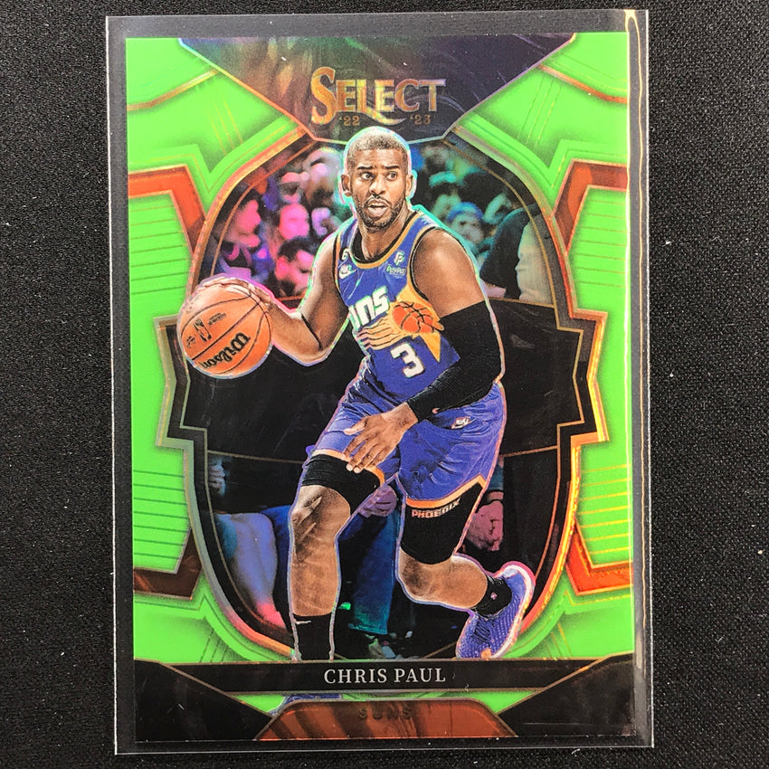 2022-23 Select Chris Paul Concourse Neon Green 6/75