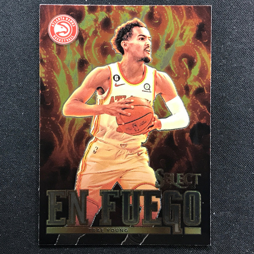 2022-23 Select Trae Young En Fuego Base No 5
