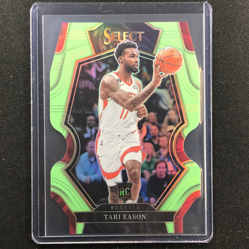 2022-23 Select Tari Eason Premier Level Rookie Light Green Die-cut 35/49