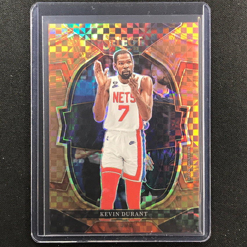 2022-23 Select Kawhi Leonard Concourse Copper Plaid 49/49