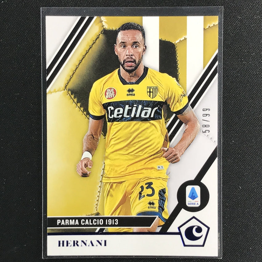 2020-21 Chronicles Serie A Hernani Chronicles Base Set Blue 58/99