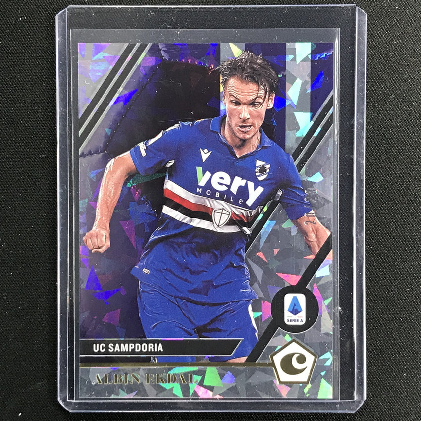 2020-21 Chronicles Serie A Albin Ekdal Chronicles Base Set Cracked Ice 20/23