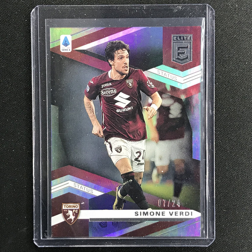 2020-21 Chronicles Serie A Simone Verdi Donruss Elite Status 7/24