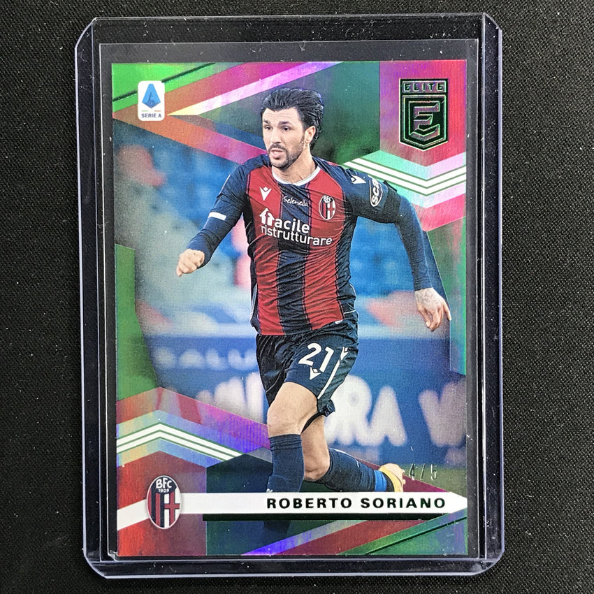 2020-21 Chronicles Serie A Roberto Soriano Donruss Elite Green 4/5