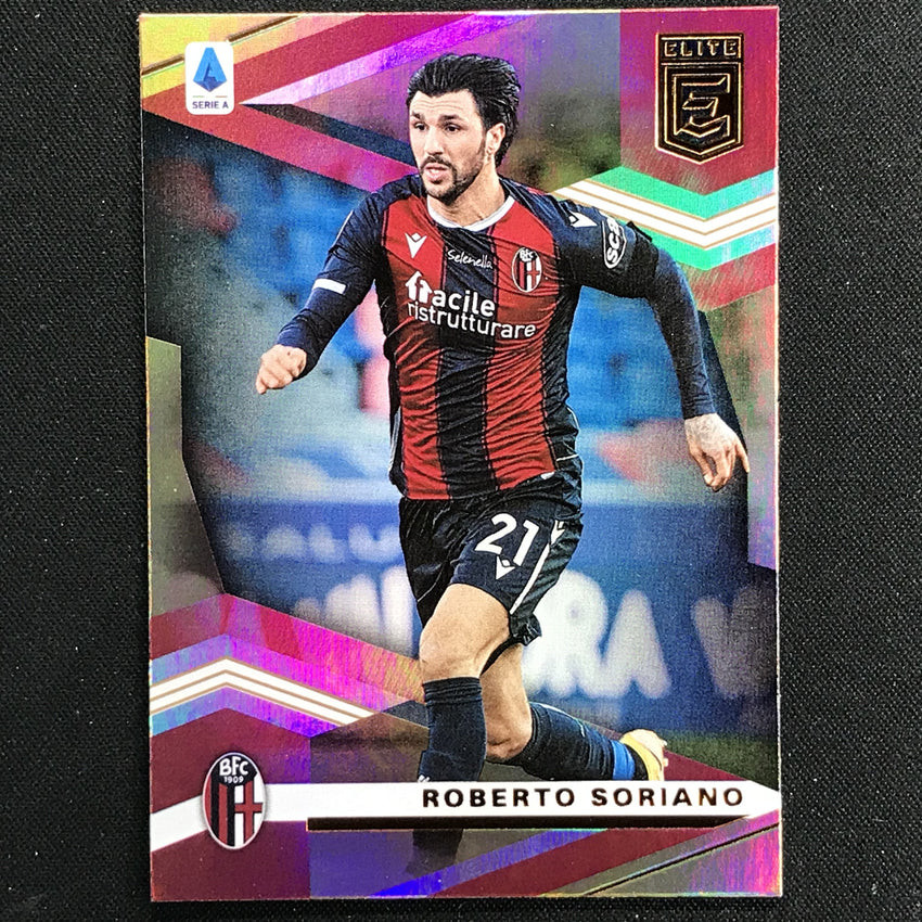 2020-21 Chronicles Serie A Roberto Soriano Donruss Elite Bronze No 8