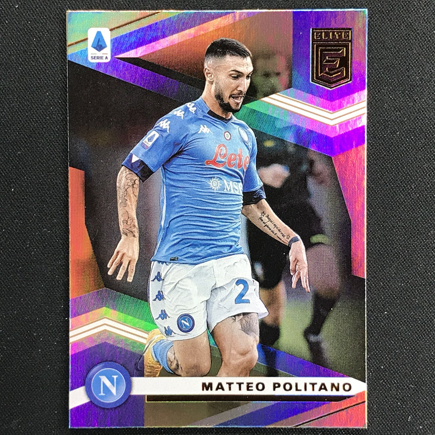 2020-21 Chronicles Serie A Matteo Politano Donruss Elite Bronze No 24