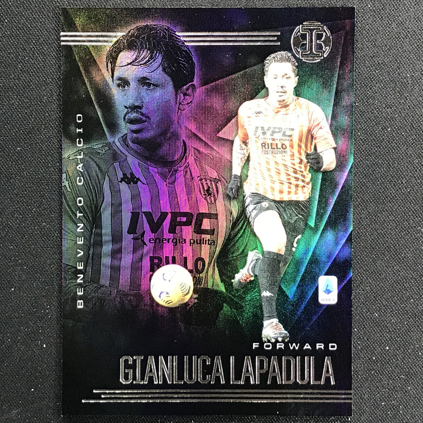 2020-21 Chronicles Serie A Gianluca Lapadula Illusions Silver Base No 8