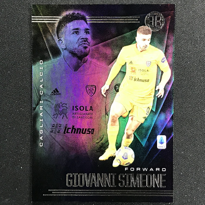 2020-21 Chronicles Serie A GIOVANNI SIMEONE Illusions Silver Base #10