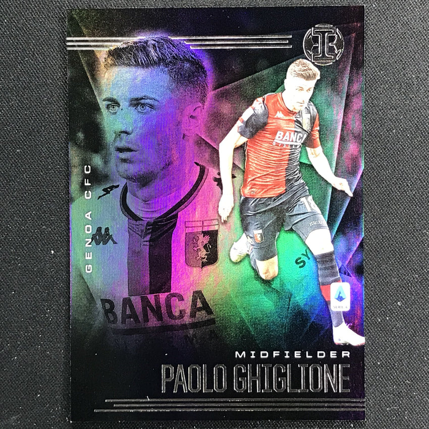 2020-21 Chronicles Serie A PAOLO GHIGLIONE Illusions Silver Base #15