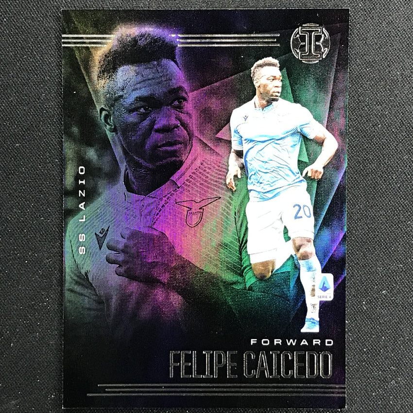 2020-21 Chronicles Serie A FELIPE CAICEDO Illusions Silver Base #21
