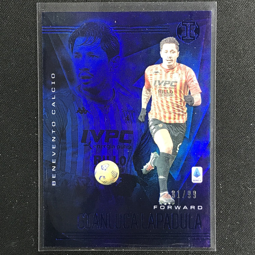 2020-21 Chronicles Serie A Gianluca Lapadula Illusions Blue 31/99