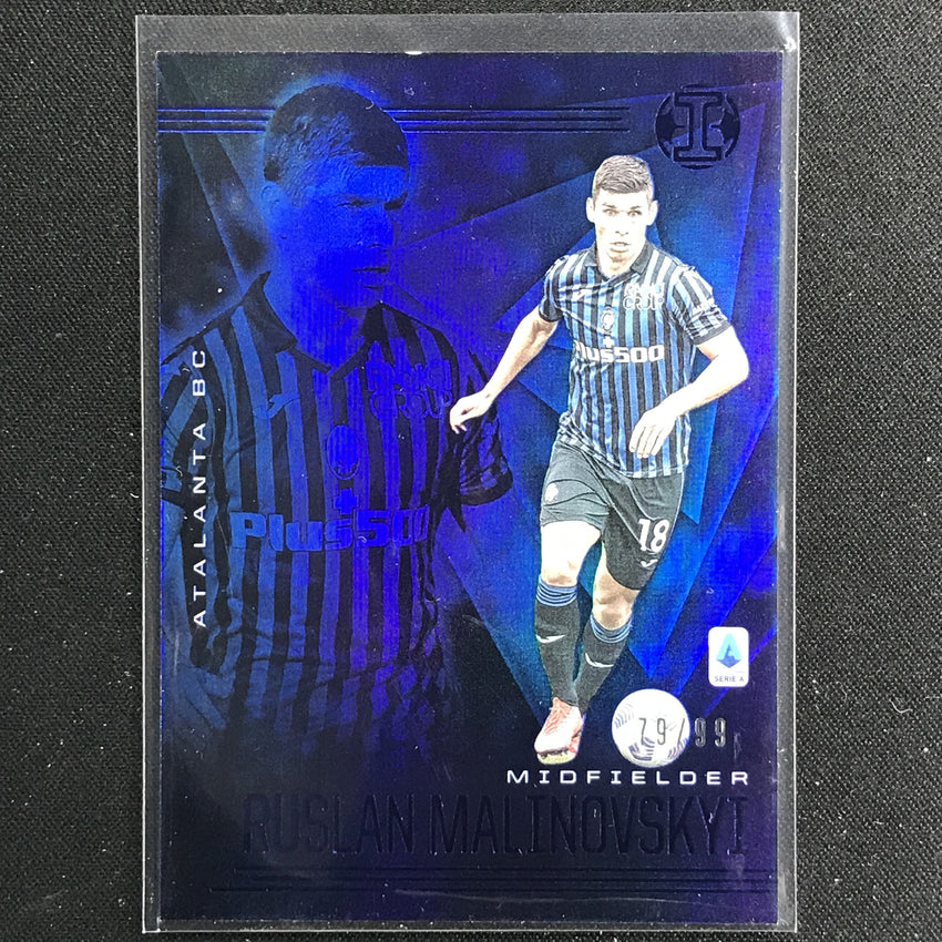 2020-21 Chronicles Serie A Ruslan Malinovskyi Illusions Blue 79/99
