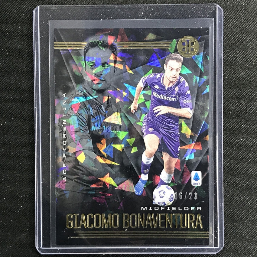 2020-21 Chronicles Serie A Giacomo Bonaventura Illusions Cracked Ice 16/23