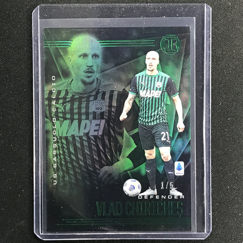 2020-21 Chronicles Serie A Vlad Chiriches Illusions Green 1/5
