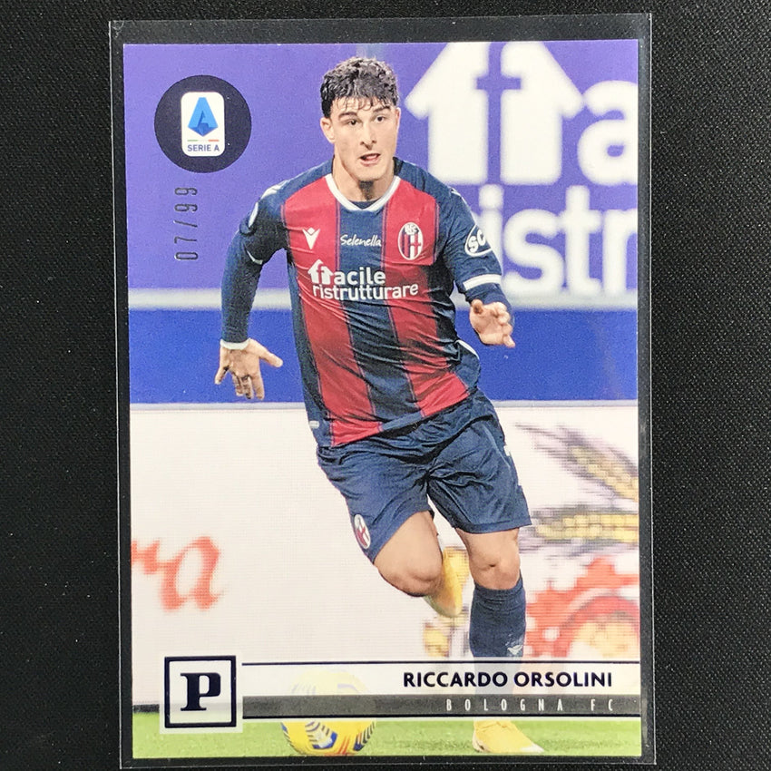 2020-21 Chronicles Serie A Riccardo Orsolini Panini Base Blue 7/99