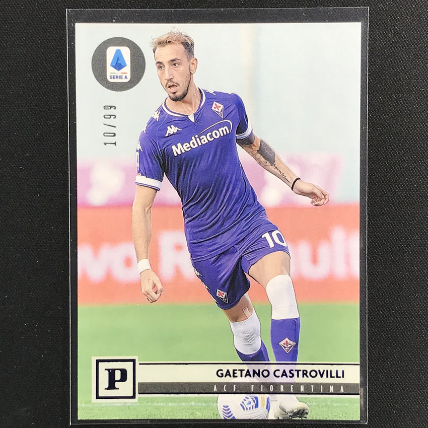 2020-21 Chronicles Serie A Gaetano Castrovilli Panini Base Blue 10/99