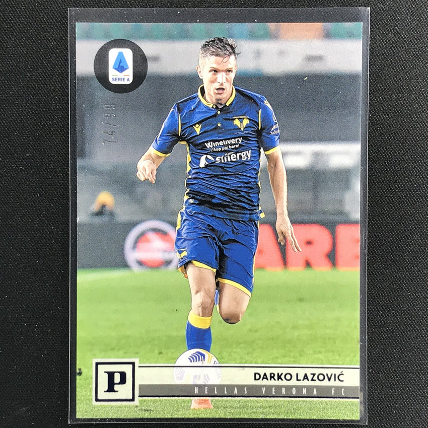 2020-21 Chronicles Serie A Darko Lazovic Panini Base Blue 74/99