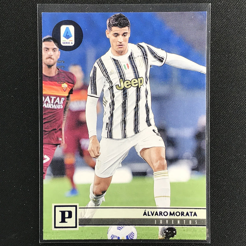 2020-21 Chronicles Serie A Alvaro Morata Panini Base Blue 61/99