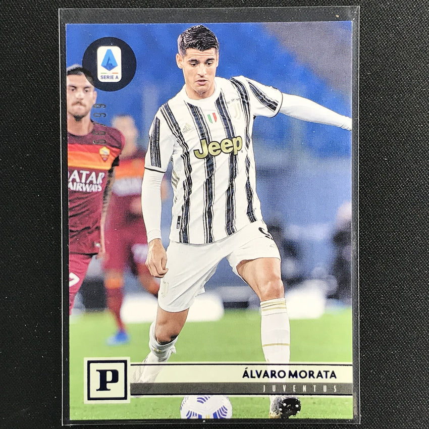 2020-21 Chronicles Serie A Alvaro Morata Panini Base Blue 66/99