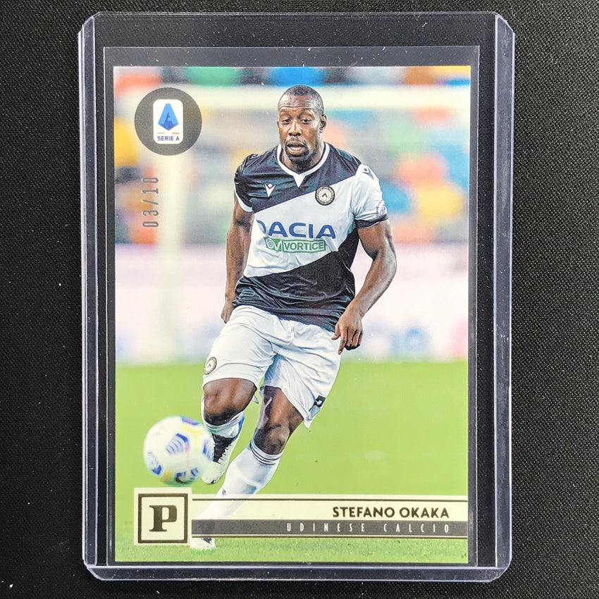 2020-21 Chronicles Serie A Stefano Okaka Panini Base Gold 3/10