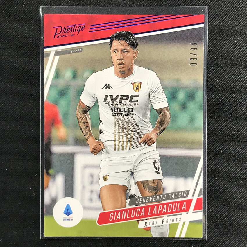 2020-21 Chronicles Serie A Gianluca Lapadula Prestige Blue 3/99