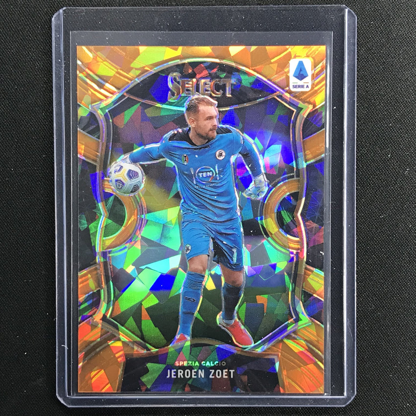 2020-21 Chronicles Serie A Jeroen Zoet Select Orange Ice 9/23