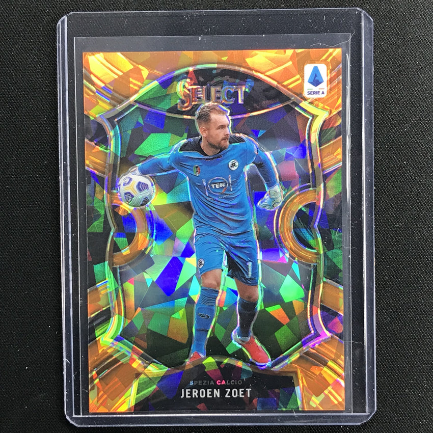 2020-21 Chronicles Serie A Jeroen Zoet Select Orange Ice 10/23