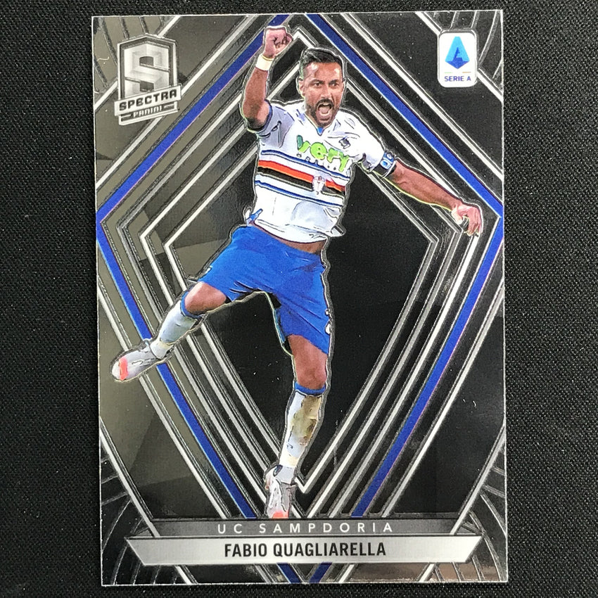 2020-21 Chronicles Serie A FABIO QUAGLIARELLA Spectra Base #3