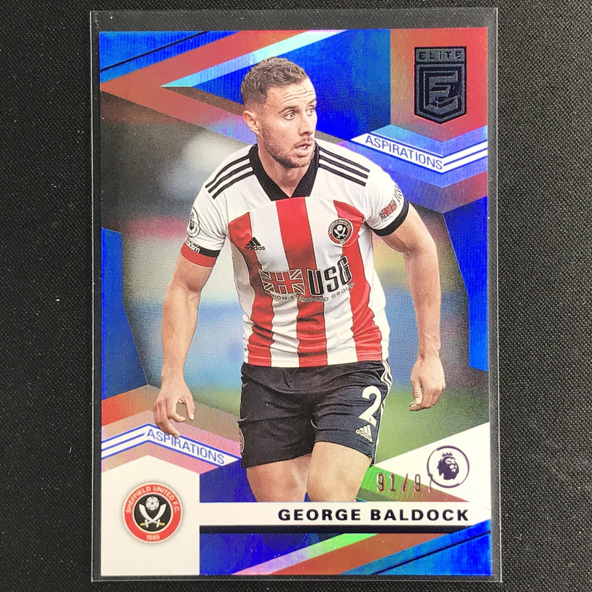 2020-21 Chronicles Epl George Baldock Donruss Elite Aspirations Blue 91/97