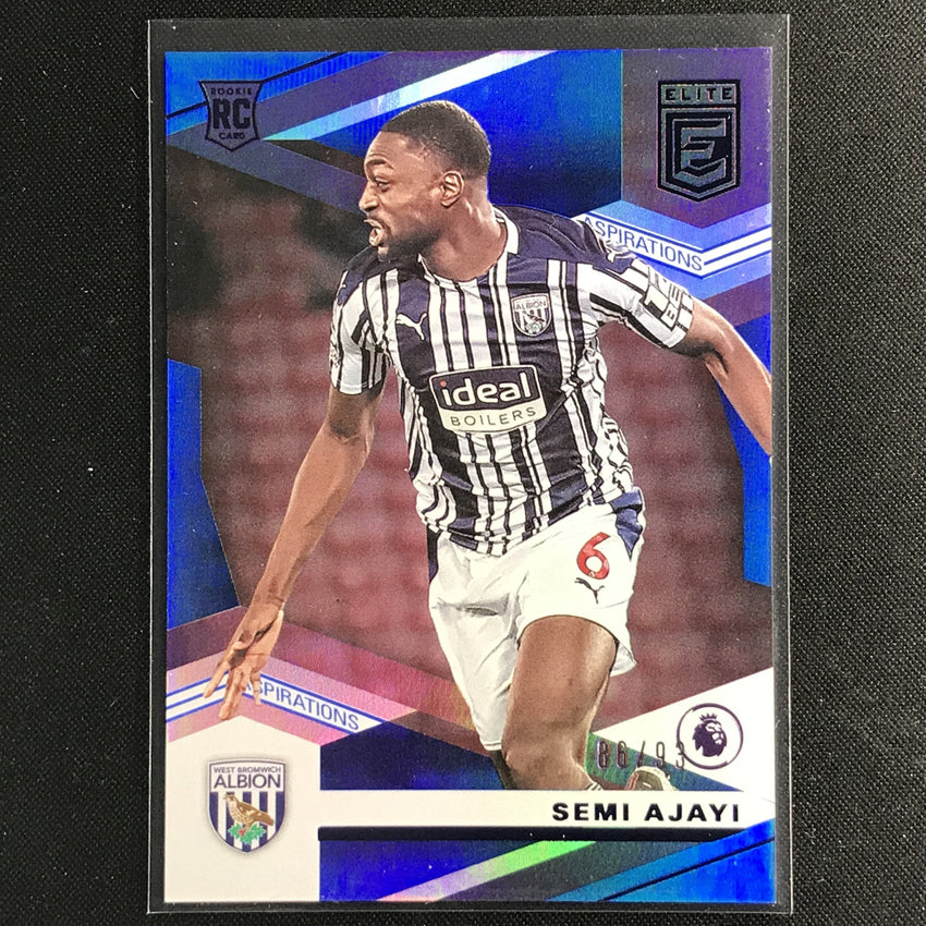 2020-21 Chronicles Epl Semi Ajayi Donruss Elite Rookie Aspirations Blue 86/93
