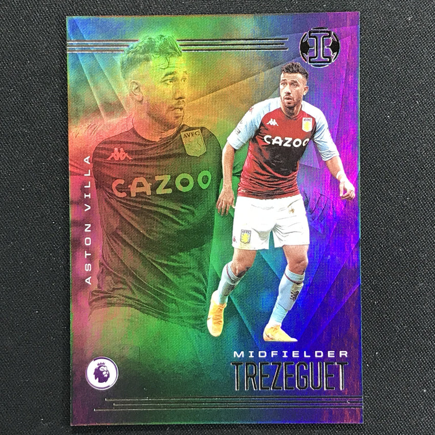 2020-21 Chronicles EPL TREZEGUET Illusions Silver Base #3