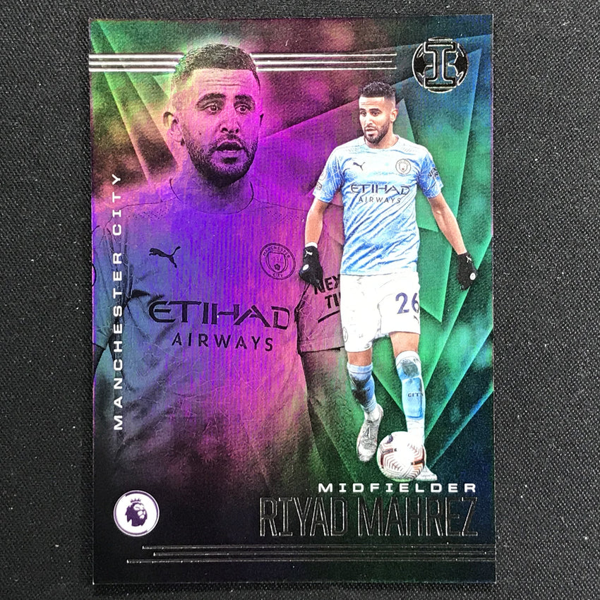 2020-21 Chronicles EPL RIYAD MAHREZ Illusions Silver Base #17