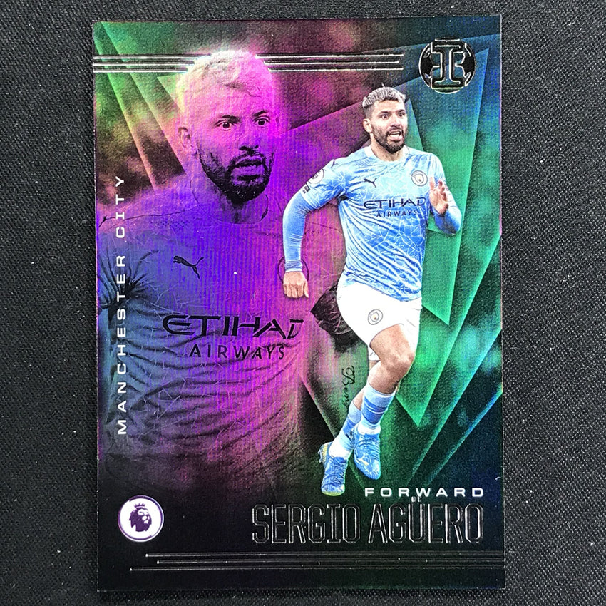 2020-21 Chronicles EPL SERGIO AGUERO Illusions Silver Base #18