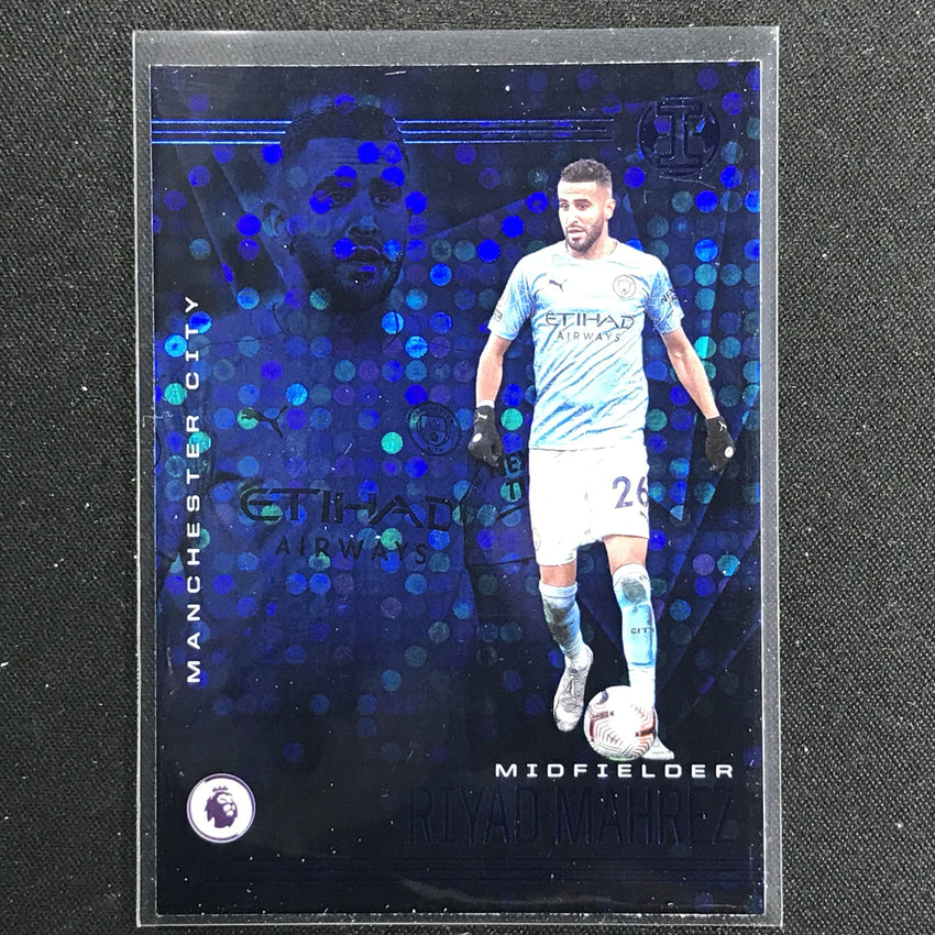 2020-21 Chronicles EPL RIYAD MAHREZ Illusions Blue Circles #17
