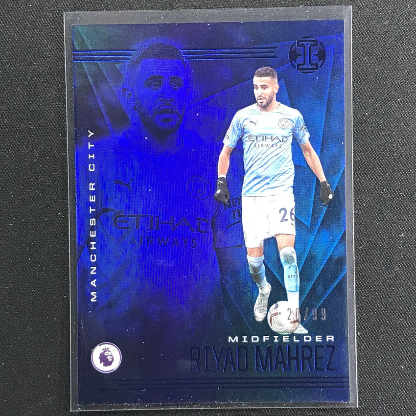 2020-21 Chronicles Epl Riyad Mahrez Illusions Blue 20/99
