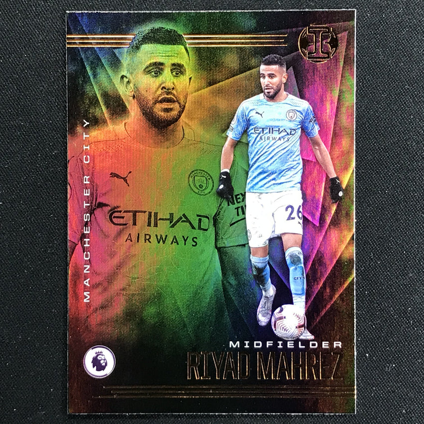 2020-21 Chronicles EPL RIYAD MAHREZ Illusions Bronze #17