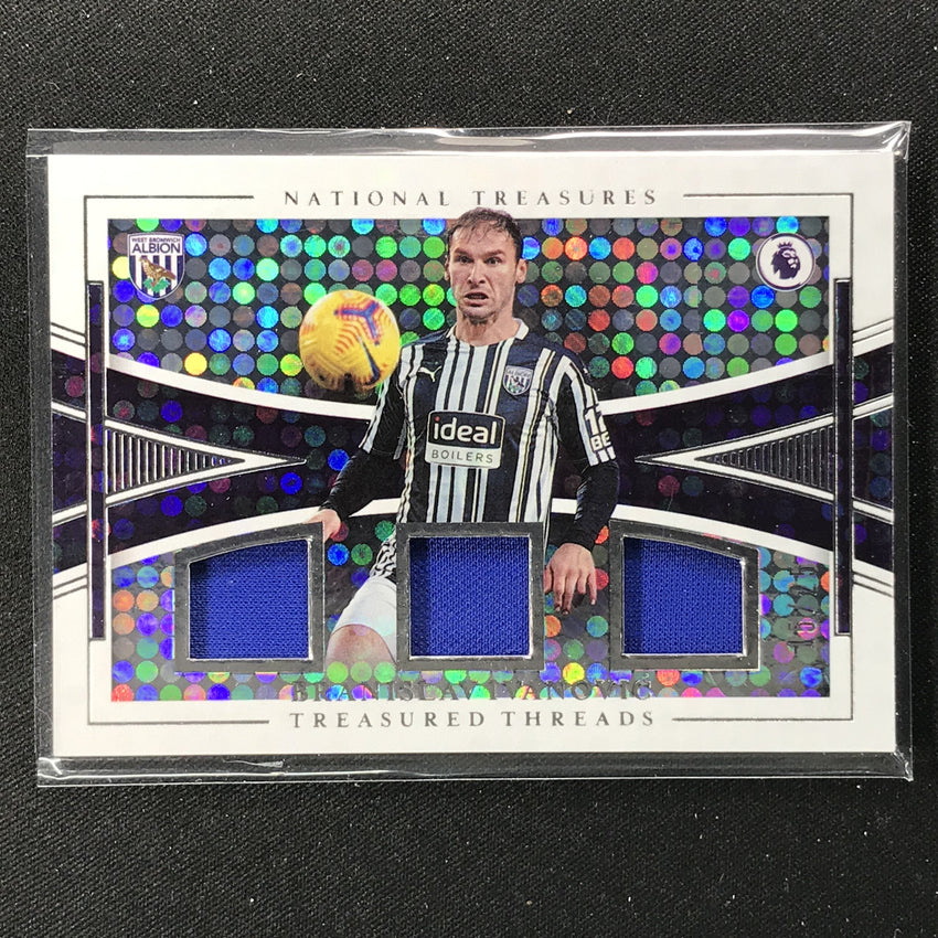 2020-21 Chronicles Epl Branislav Ivanovic National Treasures Jersey Circles 15/25