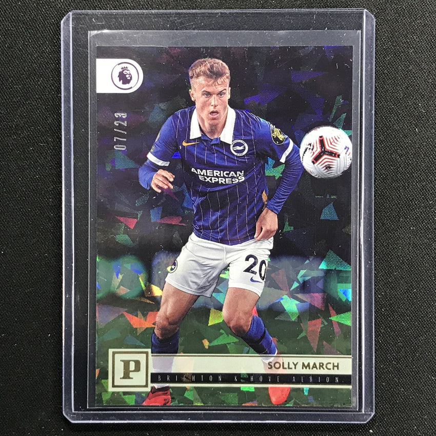 2020-21 Chronicles Epl Solly March Panini Base Cracked Ice 7/23