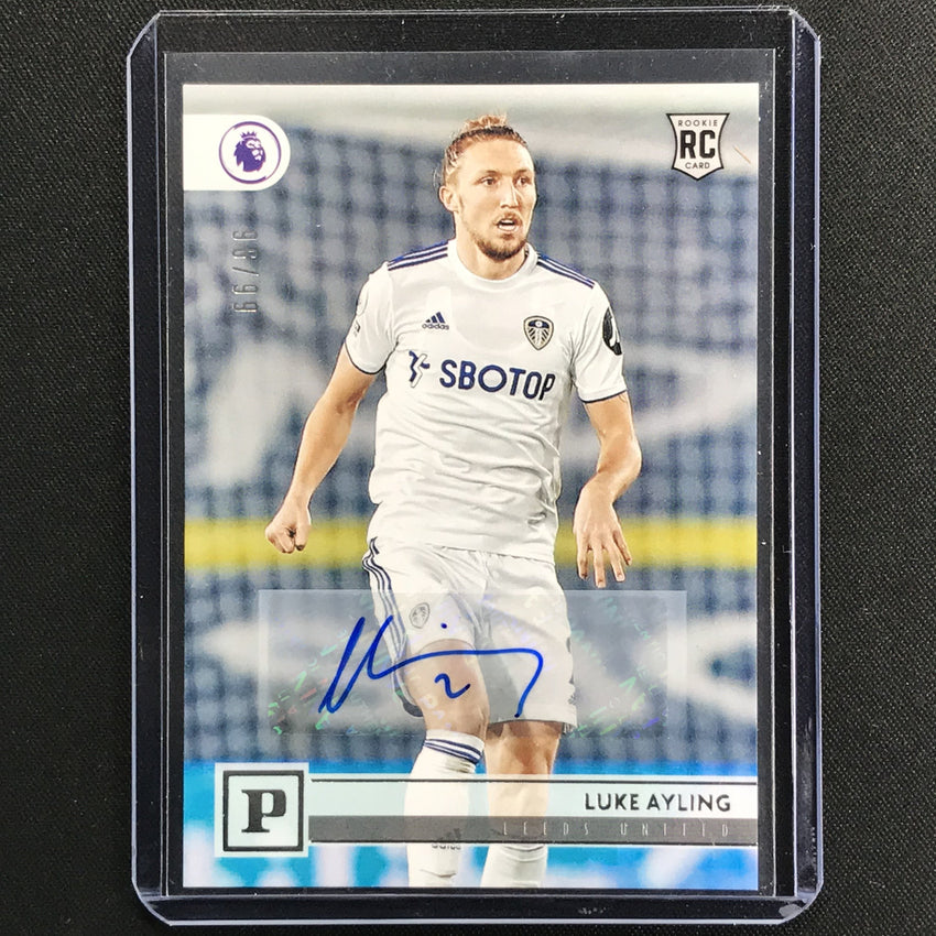 2020-21 Chronicles Epl Luke Ayling Panini Base Rookie Auto Silver 96/99