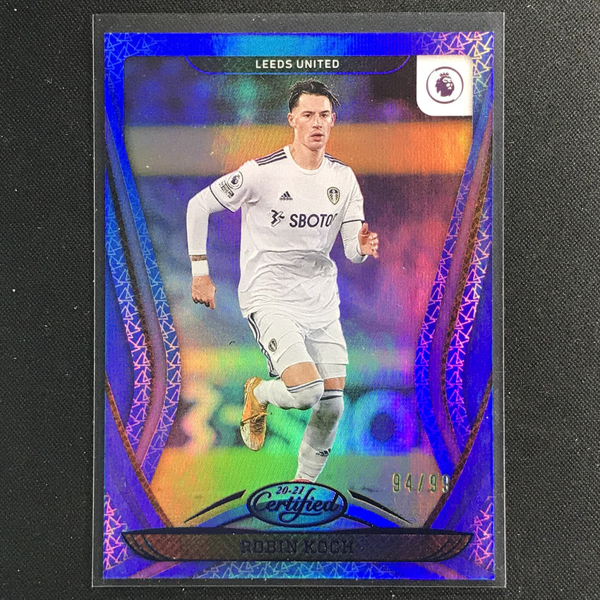 2020-21 Chronicles Epl Robin Koch Certified Mirror Blue 94/99