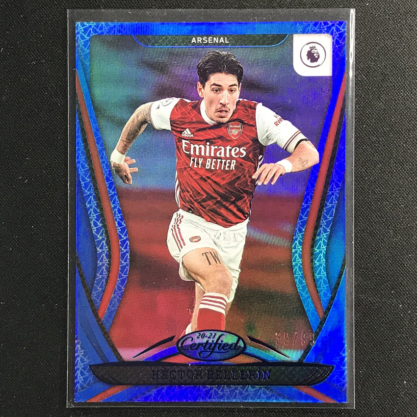 2020-21 Chronicles Epl Hector Bellerin Certified Mirror Blue 39/99