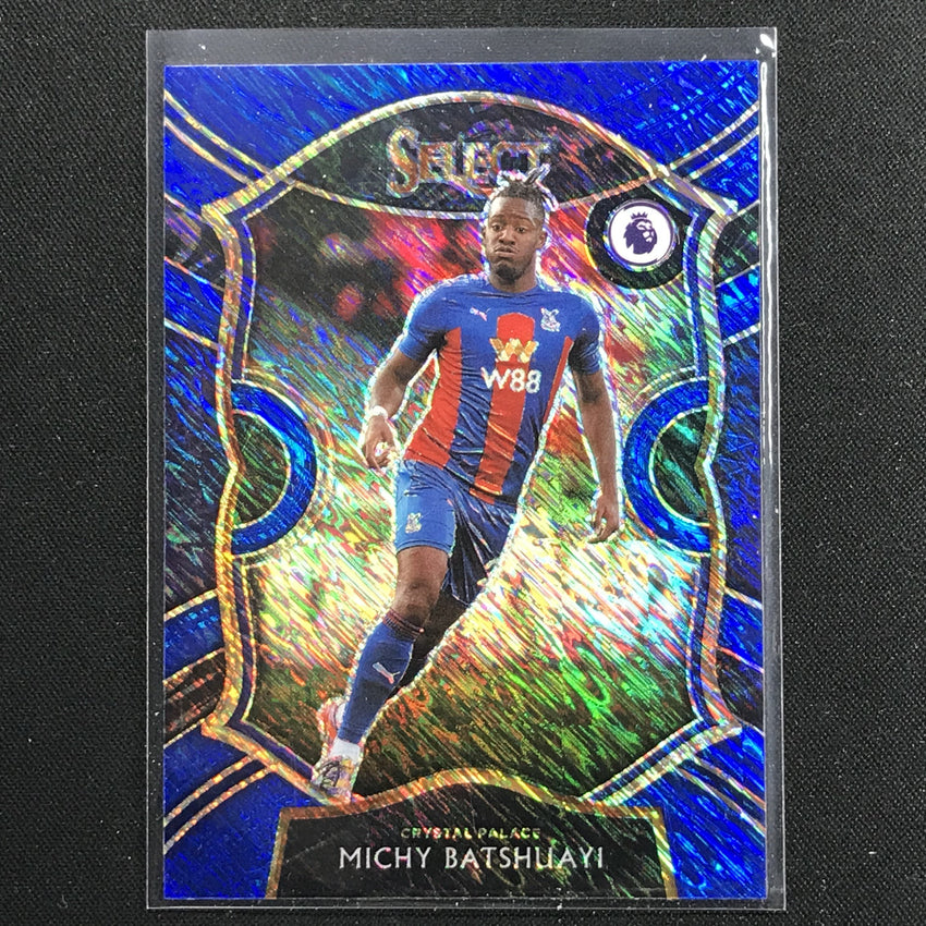 2020-21 Chronicles Epl Michy Batshuayi Select Blue Shimmer No 15
