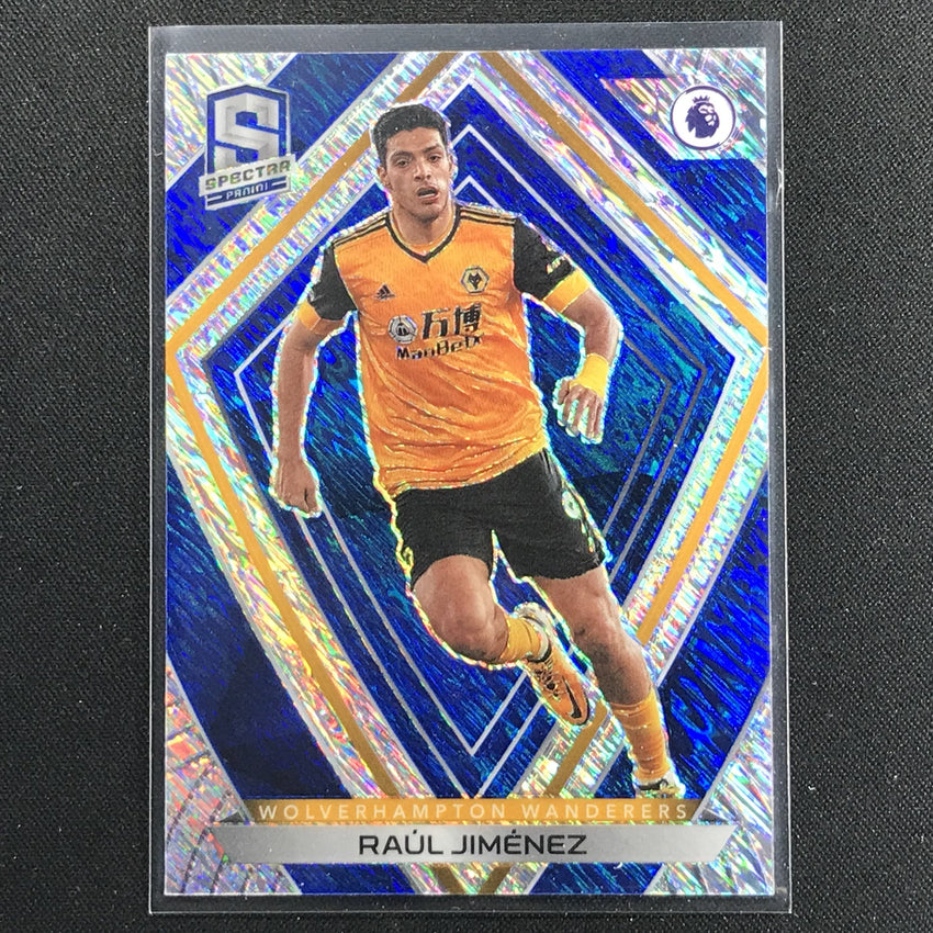 2020-21 Chronicles Epl Raul Jimenez Spectra Blue Shimmer No 10
