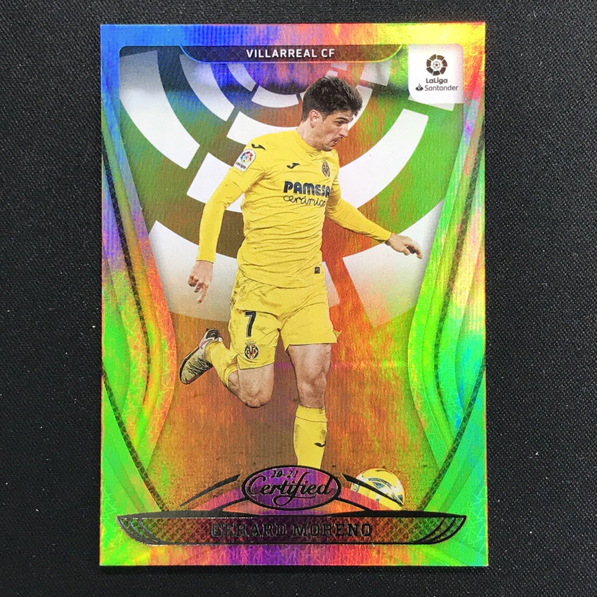 2020-21 Chronicles Laliga Gerard Moreno Certified Silver Base No 1