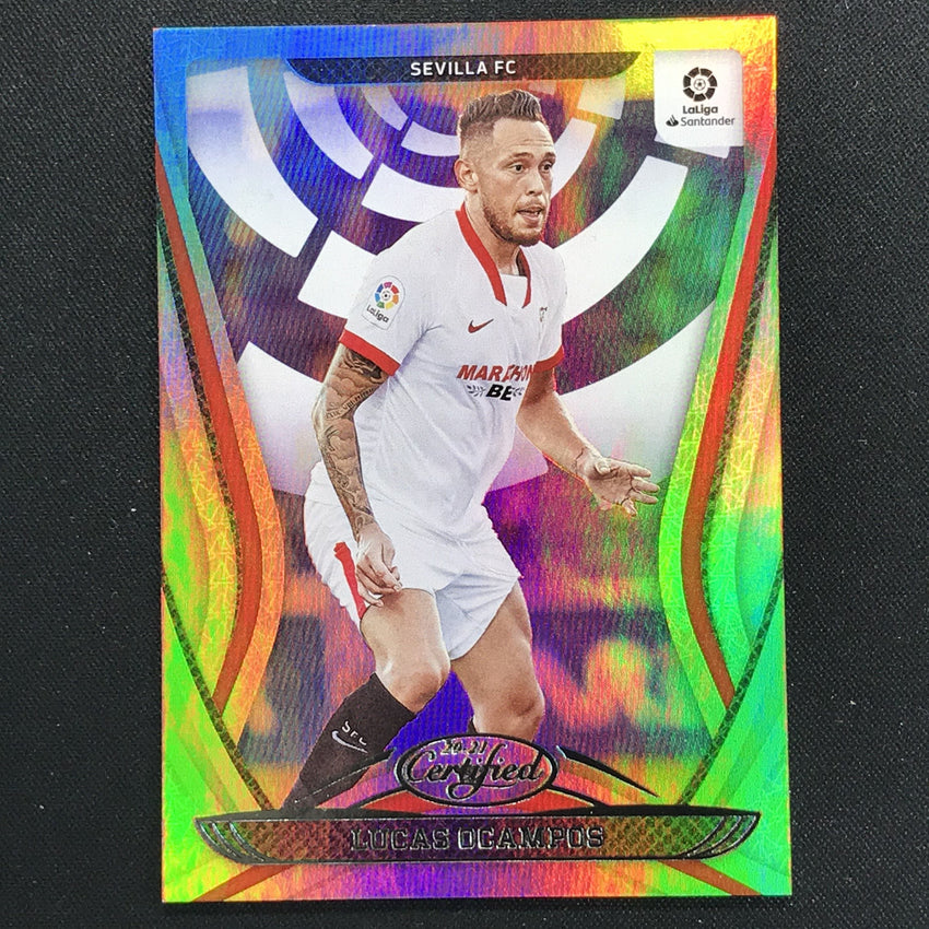 2020-21 Chronicles LaLiga LUCAS OCAMPOS Certified Silver Base #5